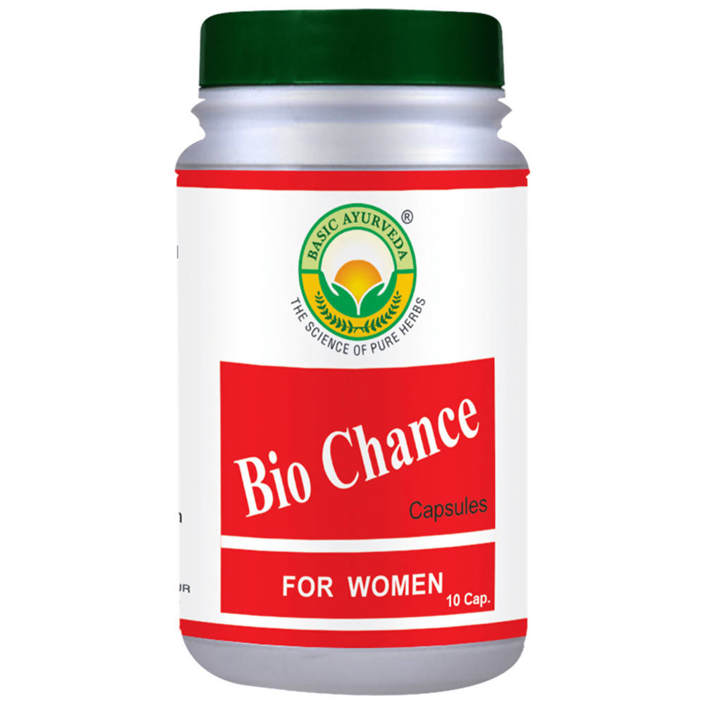 Basic Ayurveda Bio Chance Capsules For Women | Grocsy