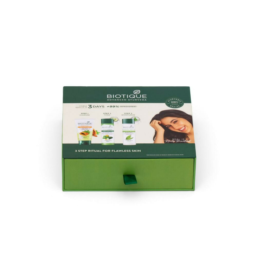 Biotique Daily Skin Care Essential Kit | Grocsy