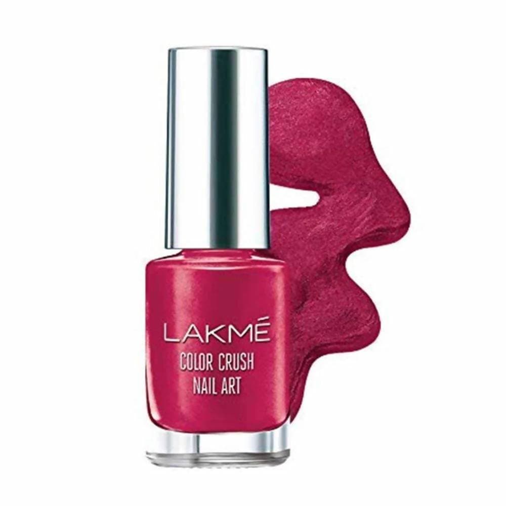 Lakme Color Crush Nail Art - M5 Burgundy | Grocsy