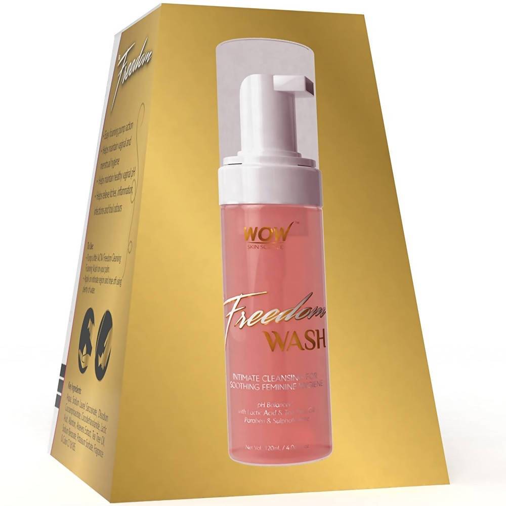Wow Skin Science Freedom Cleansing Foam Wash | Grocsy