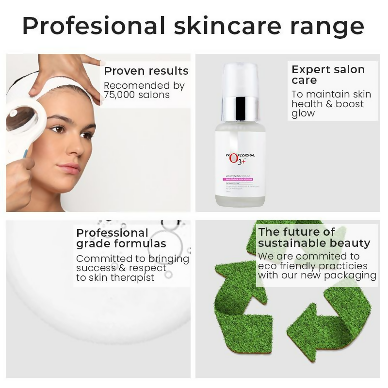 Professional O3+ Whitening Serum Brightening & Glow Boosting | Grocsy