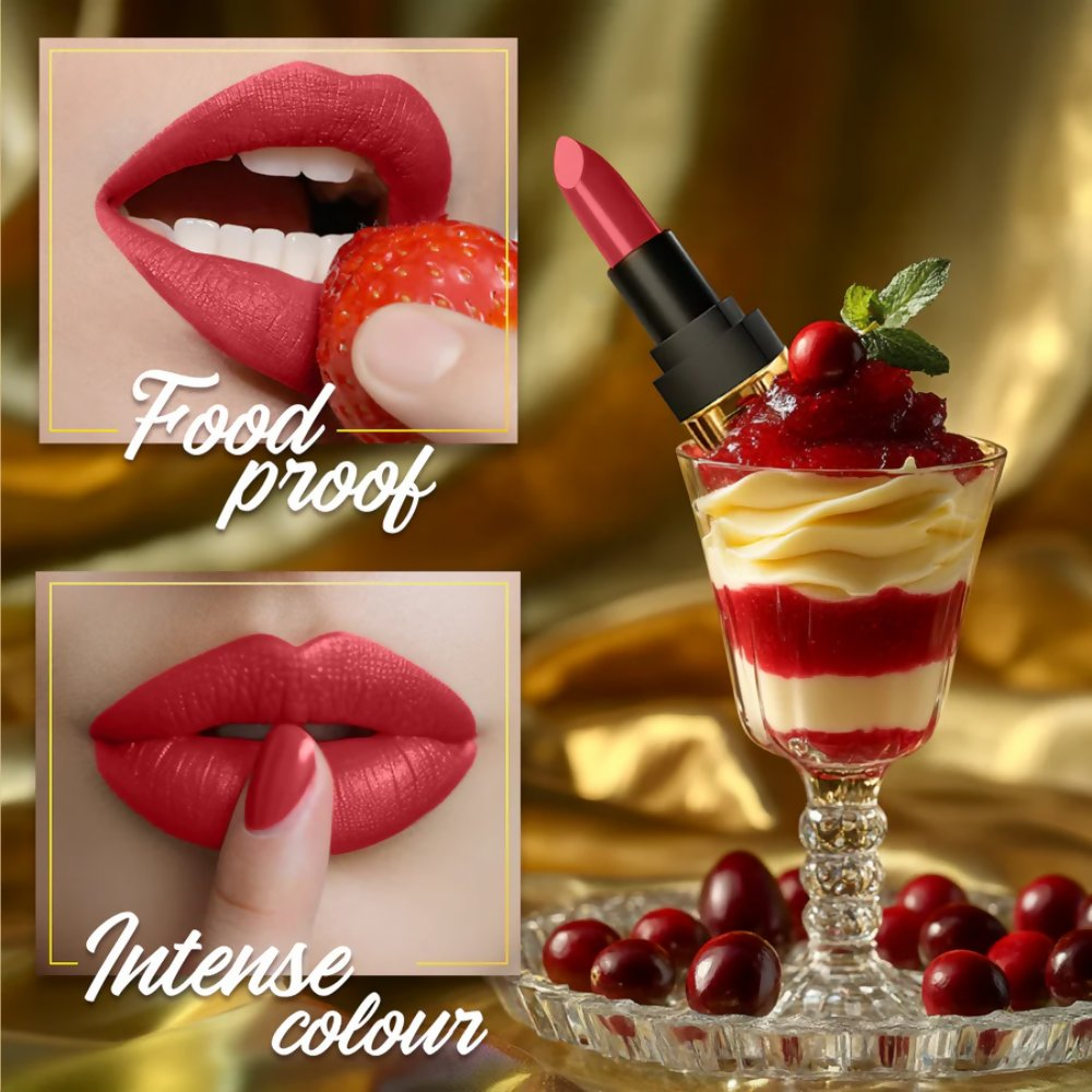 Faces Canada Comfy Matte Velvet Touch Lipstick - Cranberry Compote 13 | Grocsy
