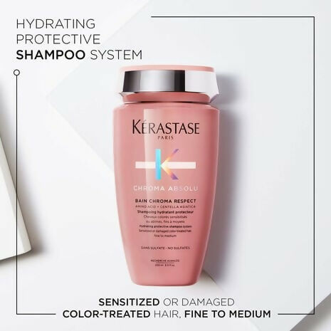 Kerastase Chroma Absolu Bain Chroma Respect Shampoo For Fine Hair | Grocsy