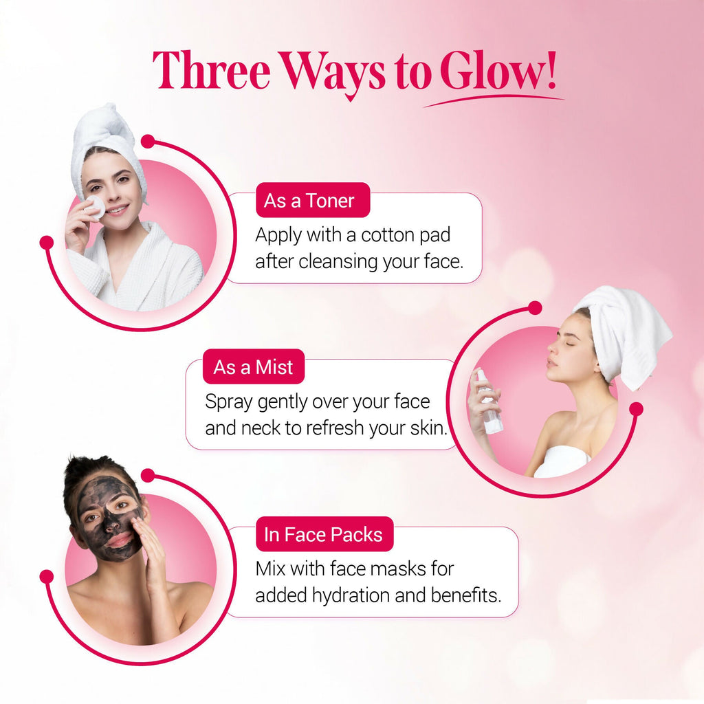 Nisha Refreshing Rose Water For Face | Grocsy