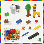 Webby Building Blocks Construction Set- 500 Pcs | Grocsy