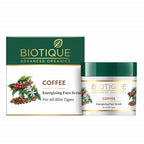 Biotique Advanced Organics Coffee Energizing Face Scrub | Grocsy