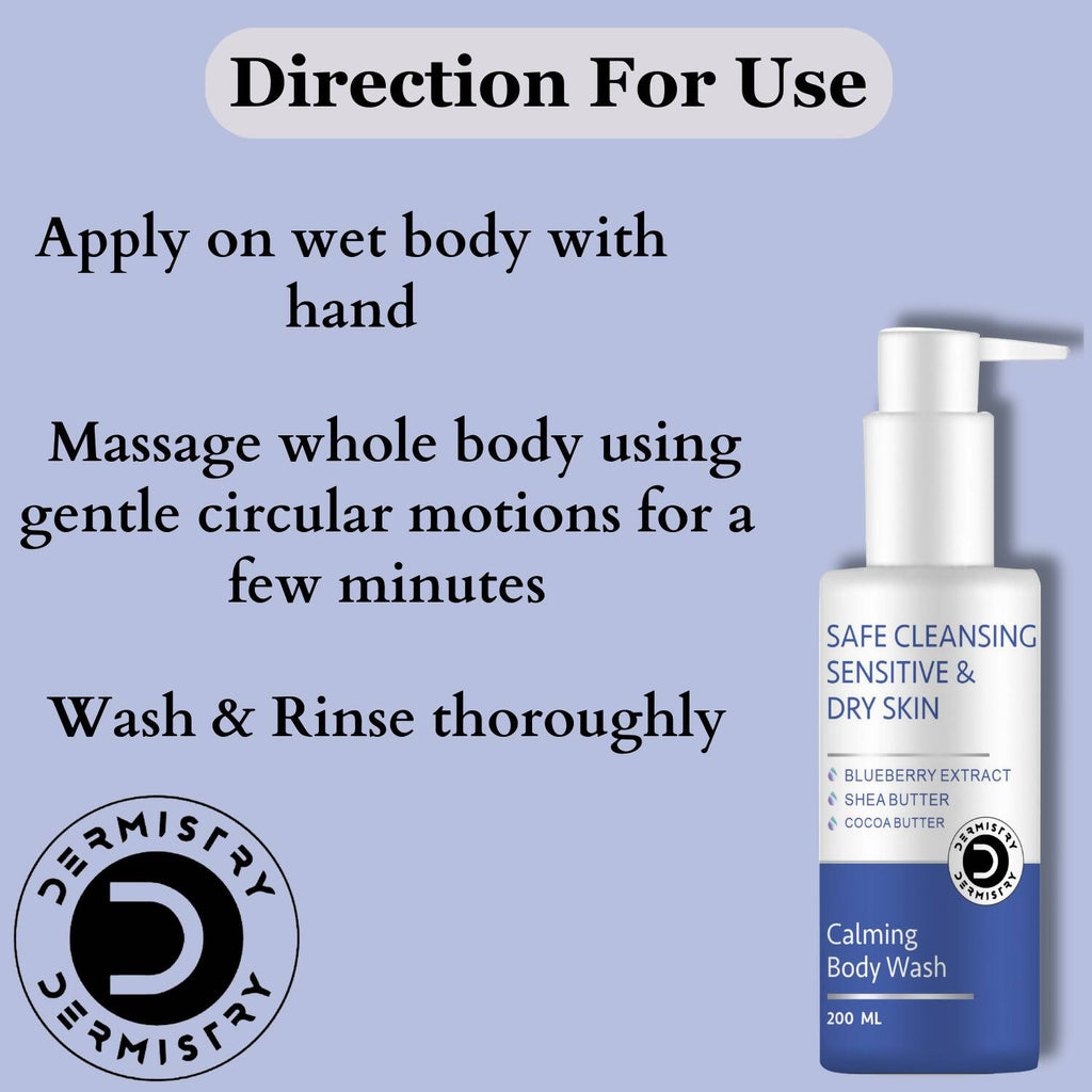 Dermistry Calming Body Wash & Calming Face Wash | Grocsy