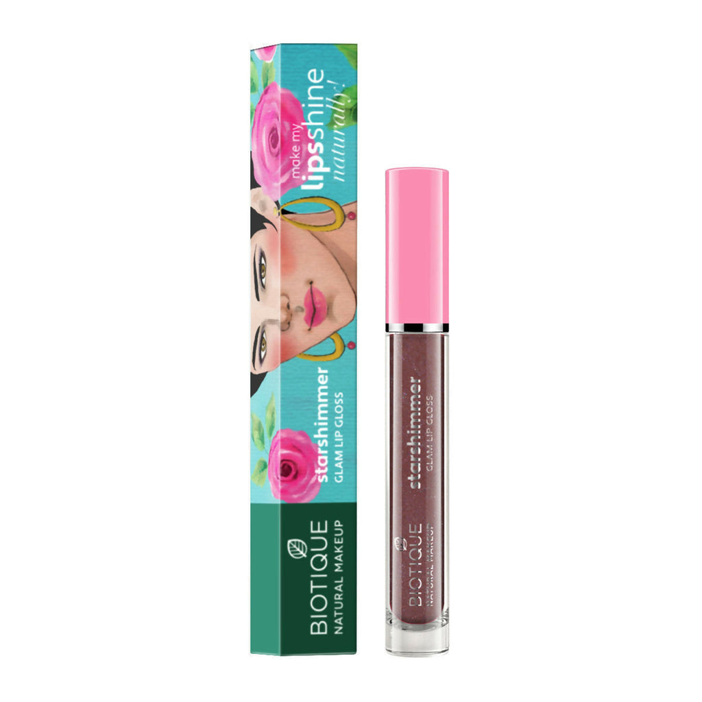Biotique Starshimmer Glam Lip Gloss - Love Buzz | Grocsy
