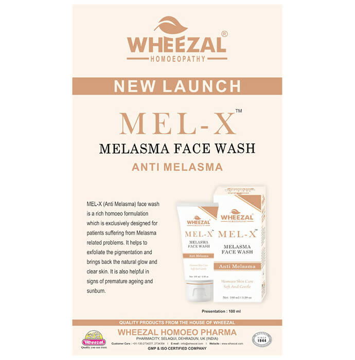 Wheezal Mel-X Melasma Face Wash | Grocsy