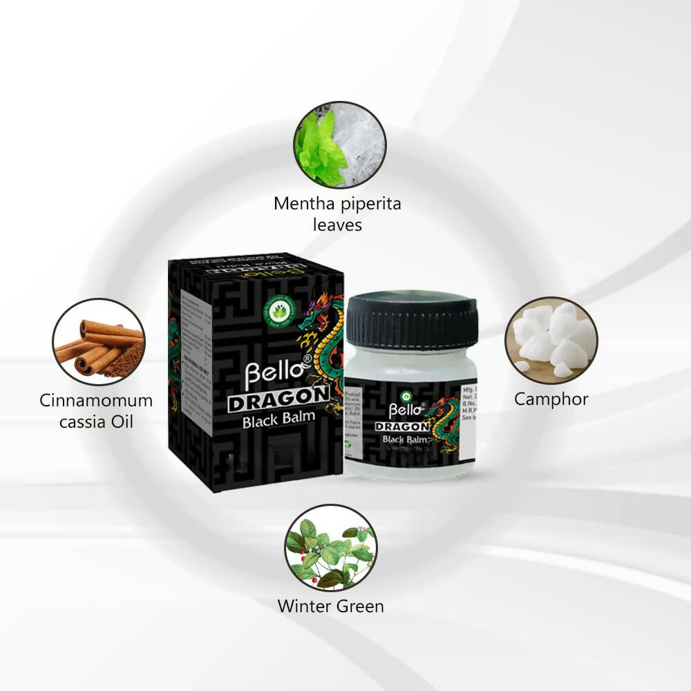Bello Herbals Dragon Black Balm | Grocsy
