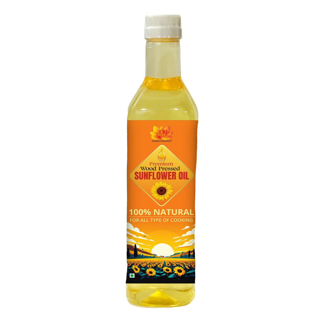 Dorjee Wellness Wood Pressed Sunflower Oil | Grocsy