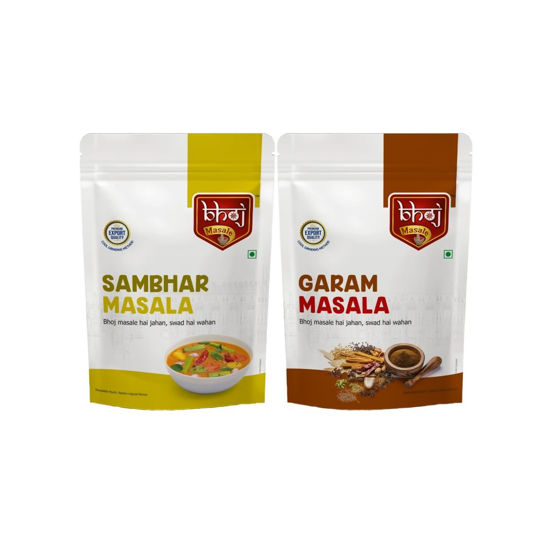 Bhoj Masale Sambhar And Garam Masala Powder | Grocsy