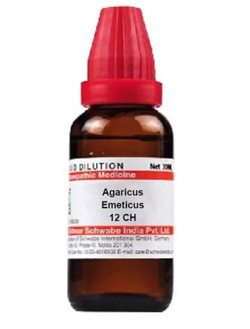 Dr. Willmar Schwabe India Agaricus Emeticus Dilution | Grocsy