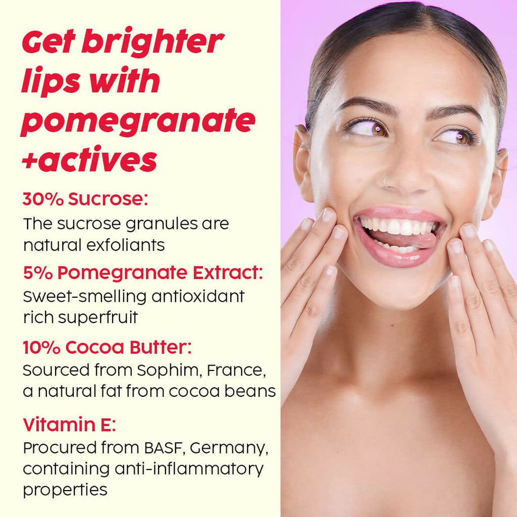 PLIX The Plant Fix Bright Lips Scrub | Grocsy