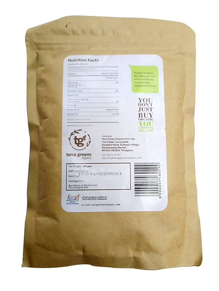Terra Greens Organic Assam Tea | Grocsy