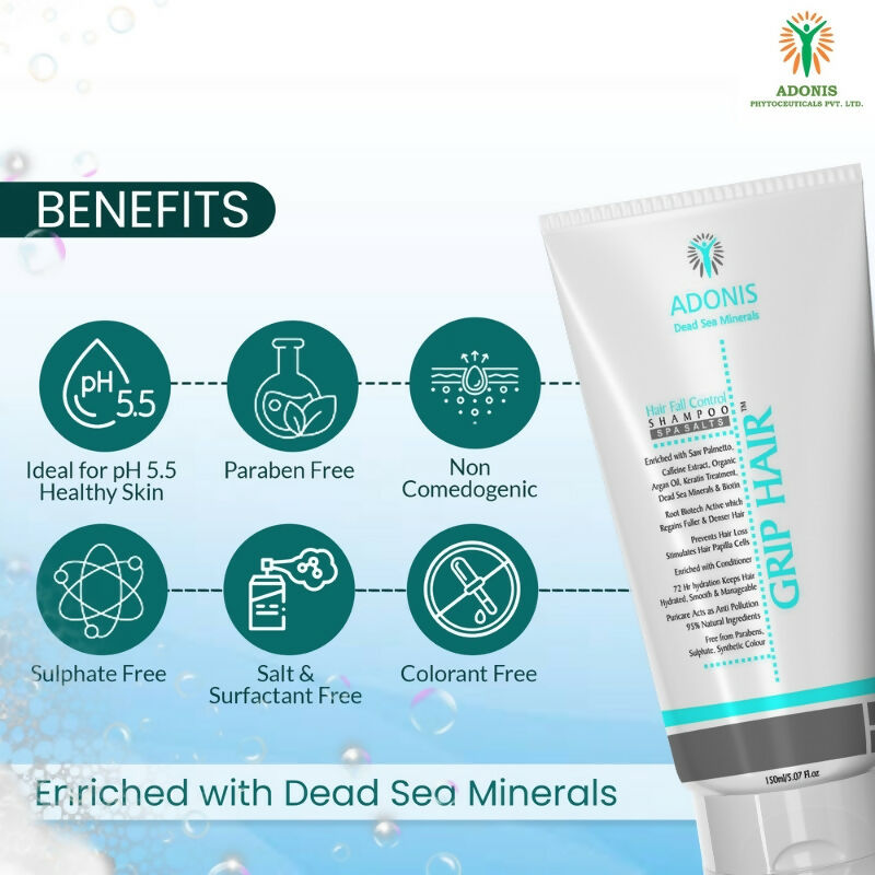 Adonis Grip Hair Shampoo | Grocsy