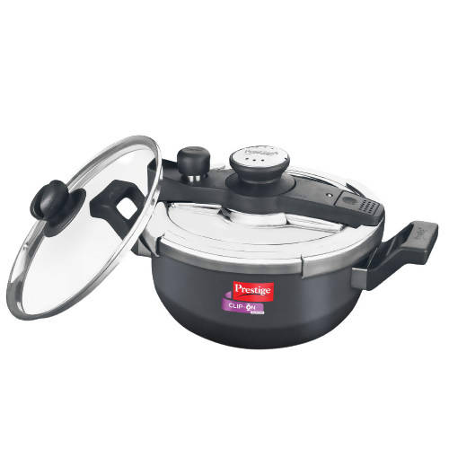 Prestige Clip On Hard Anodised Pressure Cooker | Grocsy