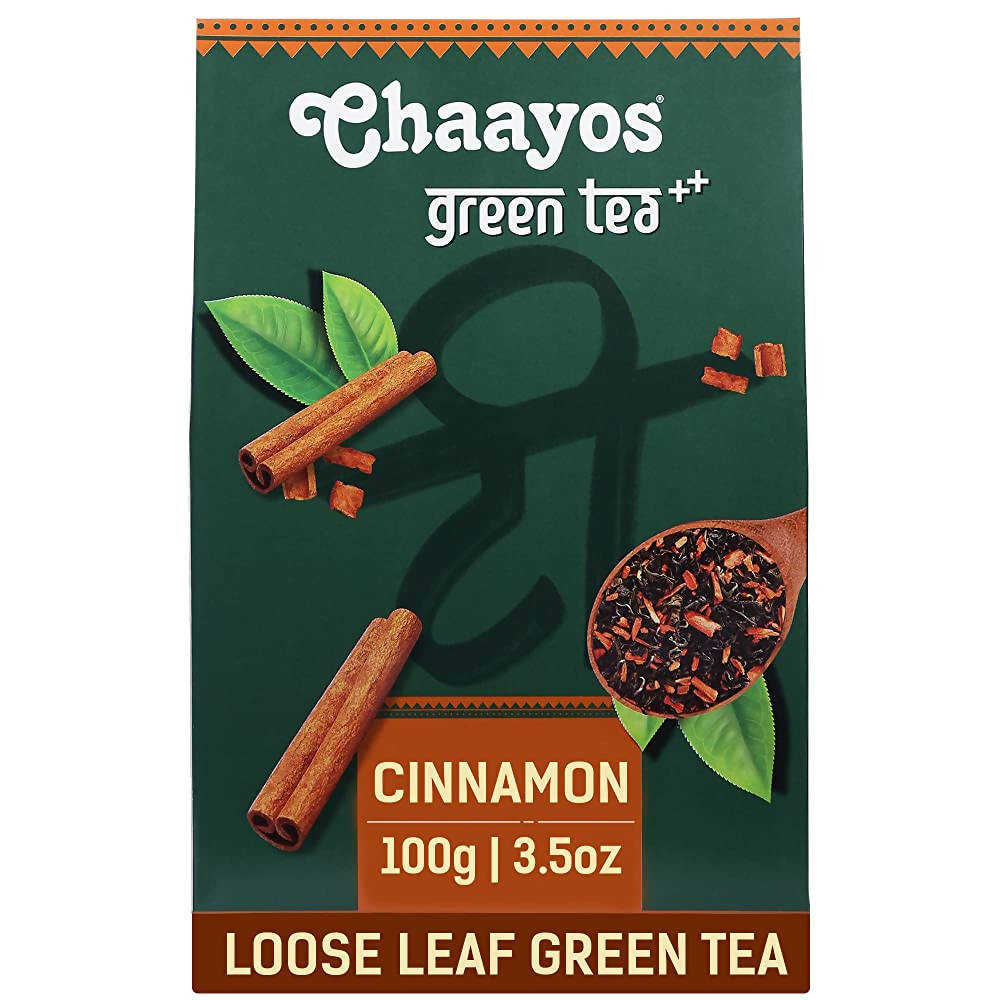 Chaayos Cinnamon Green Tea | Grocsy