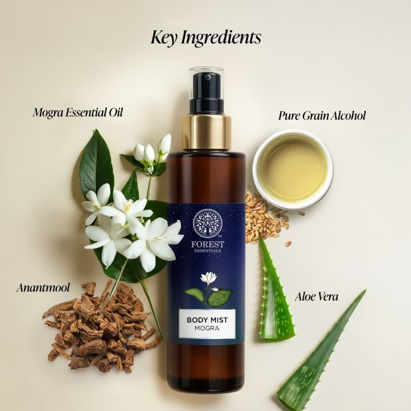 Forest Essentials Cooling Body Mist Mogra | Grocsy