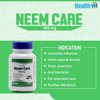 Healthvit Neem Care Capsules | Grocsy