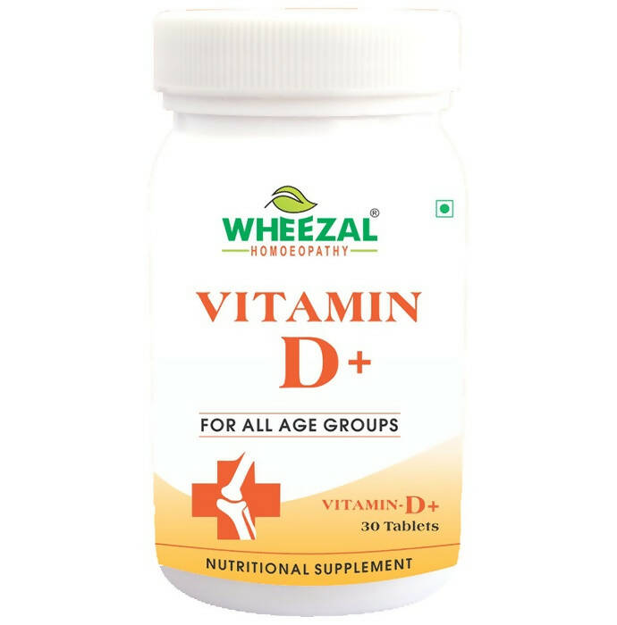 Wheezal Vitamin D+ Tablets | Grocsy