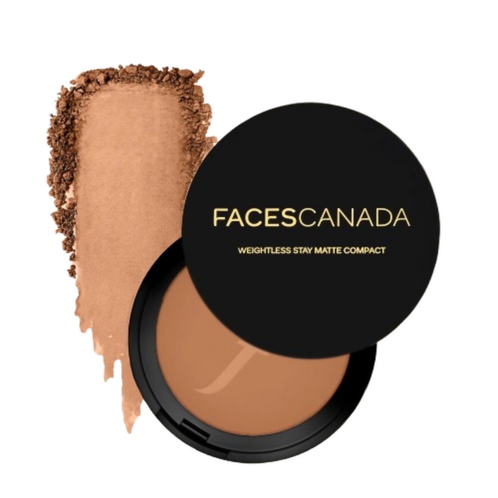 Faces Canada Compact Powder - Face Powder with SPF 20 - Natural Almond 06 | Grocsy