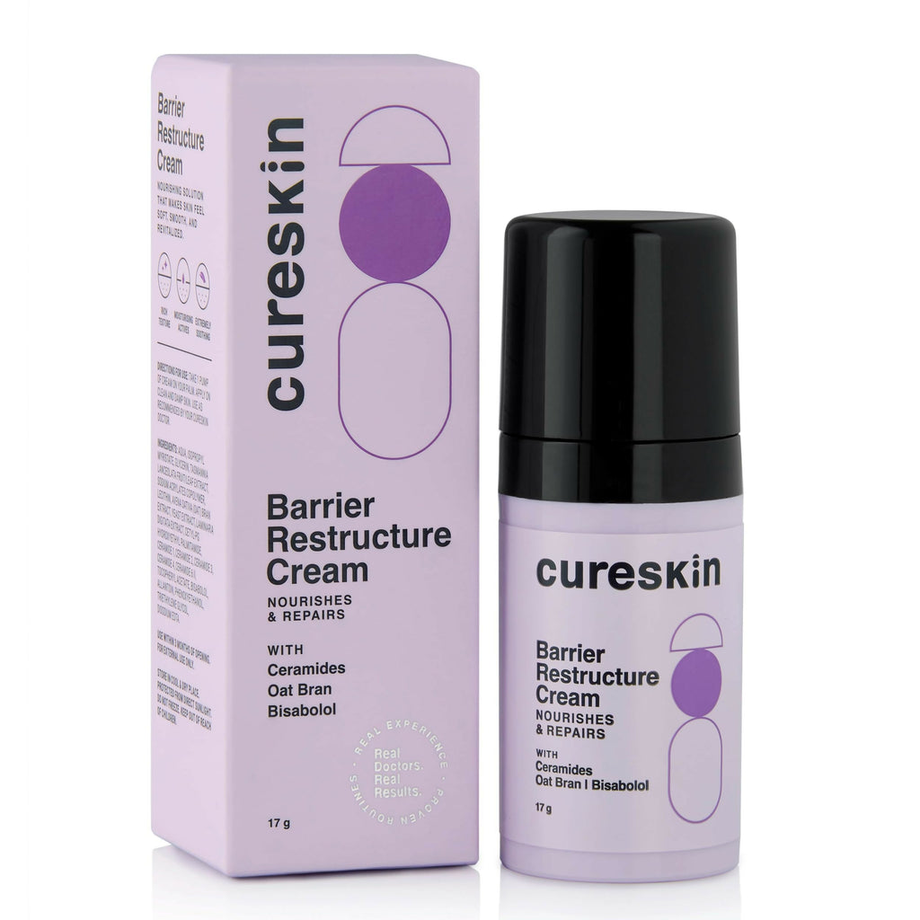 Cureskin Barrier Restructure Cream Nourishes and Repairs | Grocsy