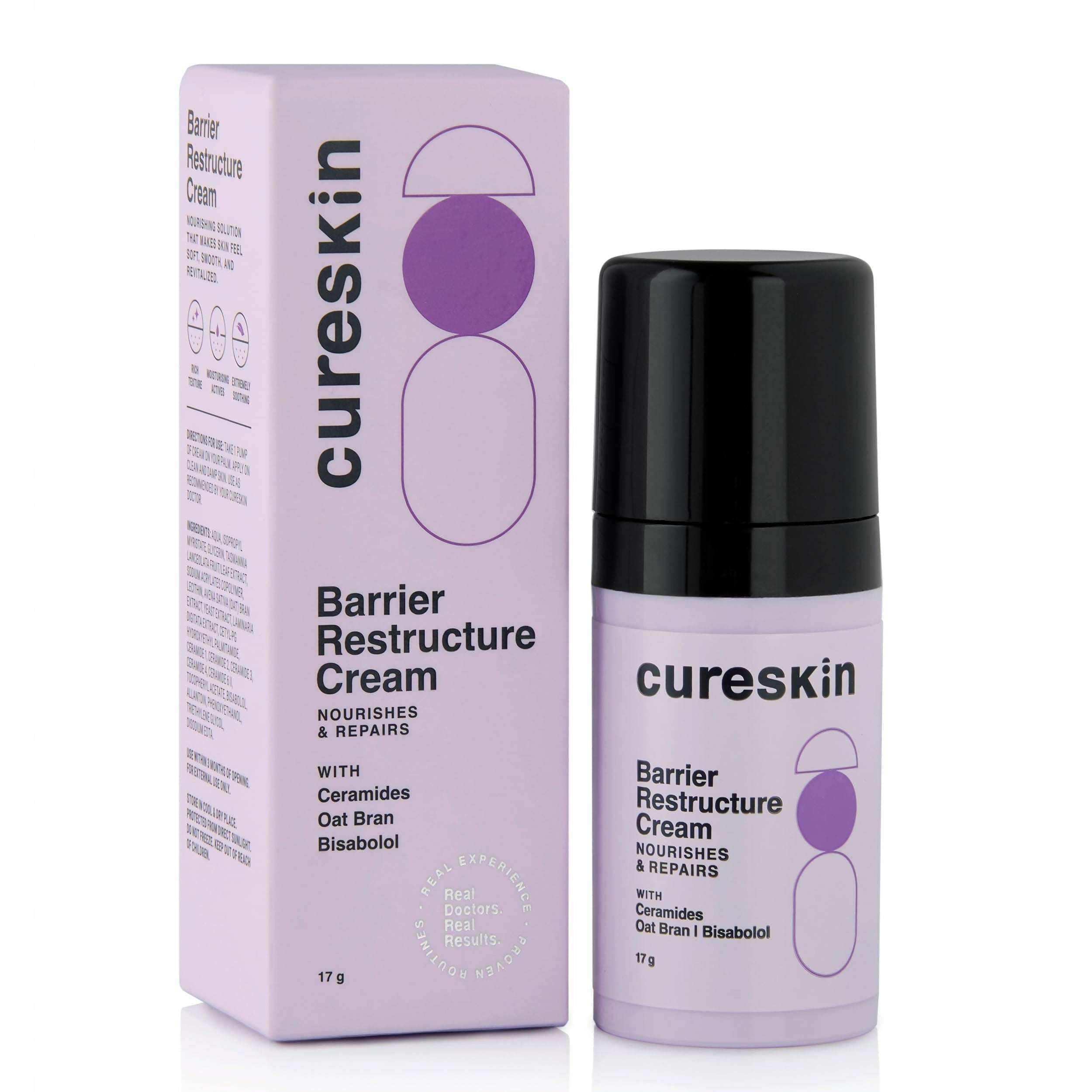 Cureskin Barrier Restructure Cream Nourishes and Repairs | Grocsy