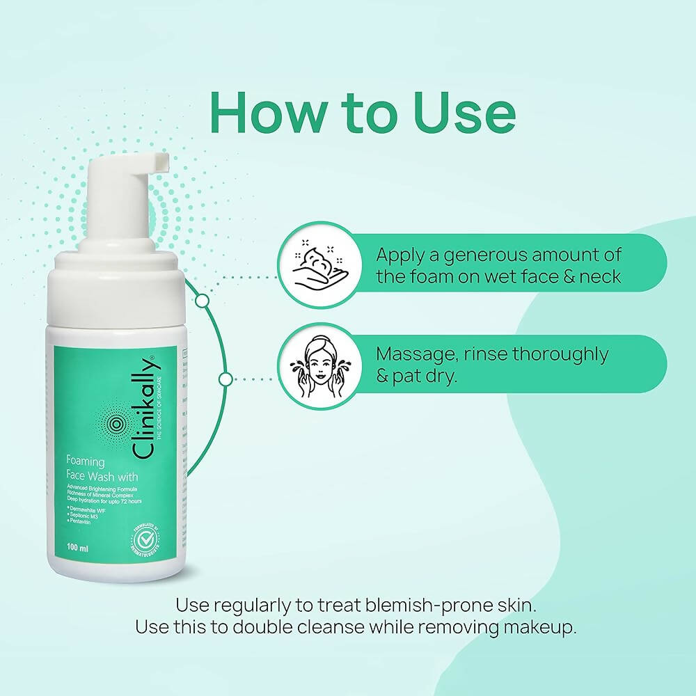 Clinikally Foaming Face Wash | Grocsy