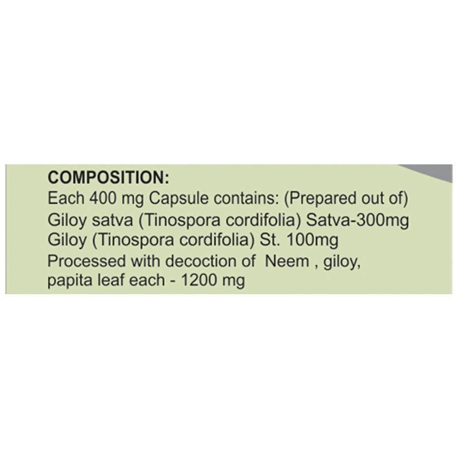 Basic Ayurveda Giloy Power Capsules | Grocsy