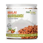 Farganic Malai Gurbandi Almonds | Grocsy