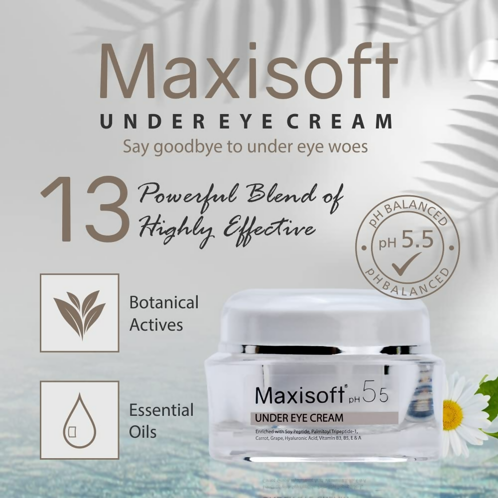 Maxisoft Under Eye Cream For Dark Circles | Grocsy