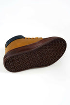 Tiny Bugs Boys Party Wear Mid Top Boots - Tan | Grocsy