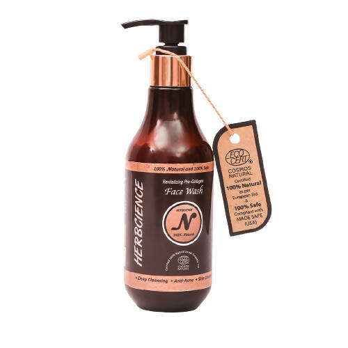 Herbcience Revitalizing Pro-Collagen Face Wash | Grocsy