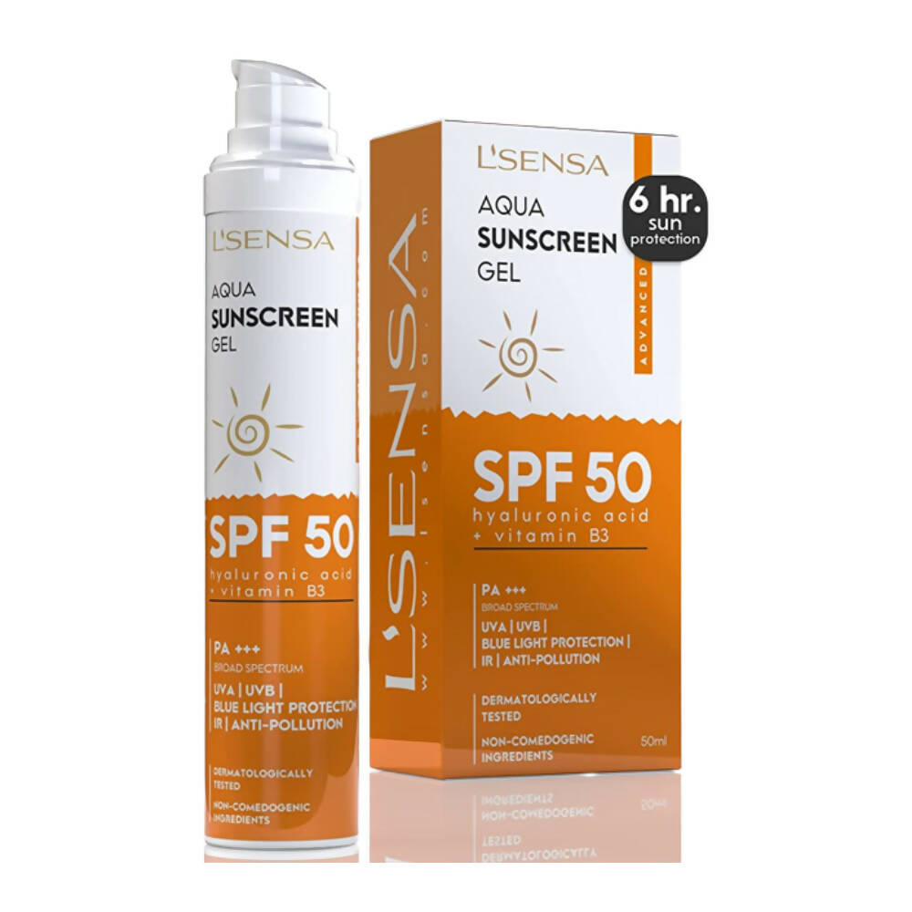 L'Sensa Aqua Sunscreen Gel SPF 50 | Grocsy
