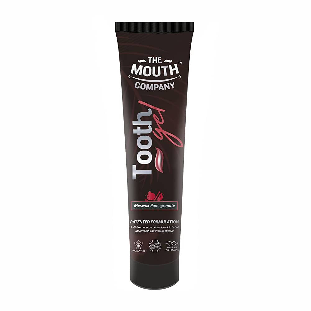 The Mouth Company Soothing Meswak & Pomegranate Toothgel | Grocsy