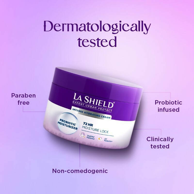 La Shield Intense Hydrating Cream Probiotic Moisturizer | Grocsy