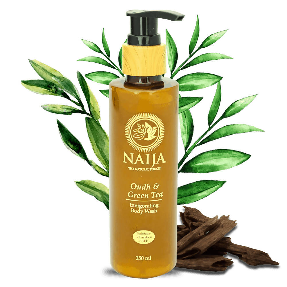 Naija Oudh & Green Tea invigorating Body wash | Grocsy