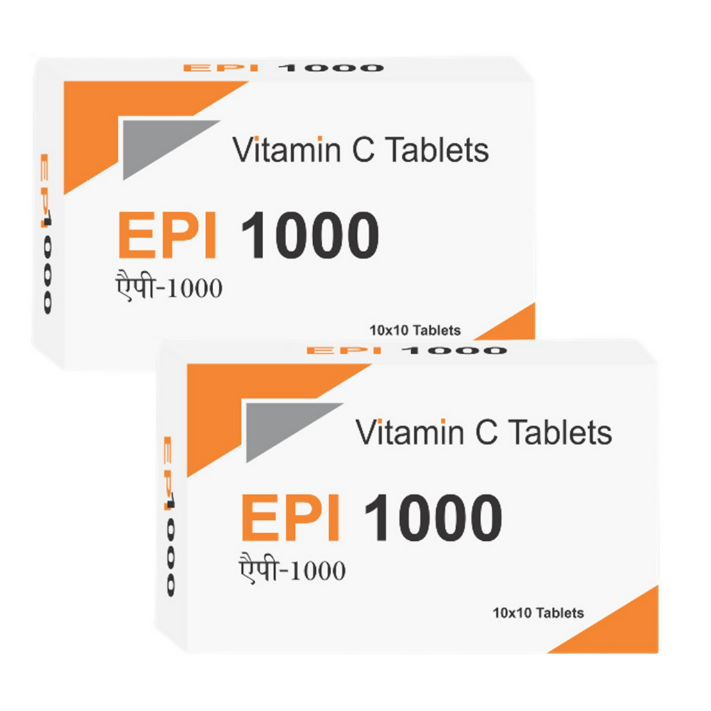 Epi 1000 - Vitamin C - Tablets For Skin Lightening Rejuvenation & Anti-Aging | Grocsy
