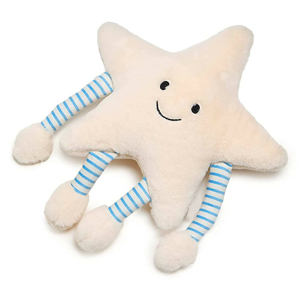 Webby Plush Star Soft Pillow with Arm & Leg Stuffed Toy | Grocsy
