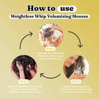 Fix My Curls Weightless Whip Volumizing Mousse | Grocsy