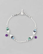 VOJ Set of 2 Mutli Color Meenakari Anklet | Grocsy