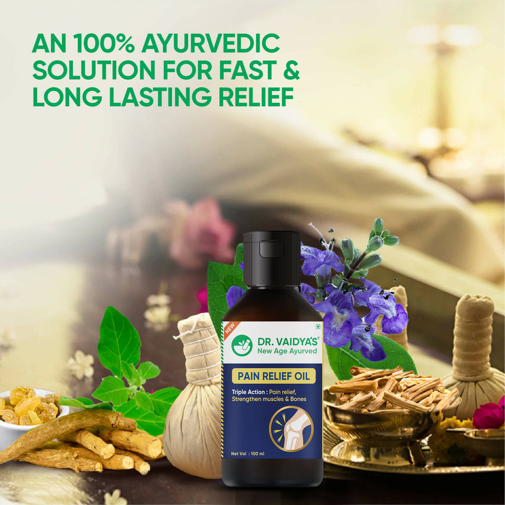Dr. Vaidya's Pain Relief Oil | Grocsy