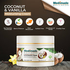 Medimade Wellness Coconut & Vanilla Moisturising Cream | Grocsy
