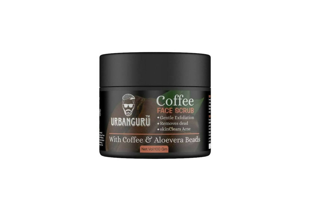 Urbanguru Men's Coffee Face Scrub | Grocsy