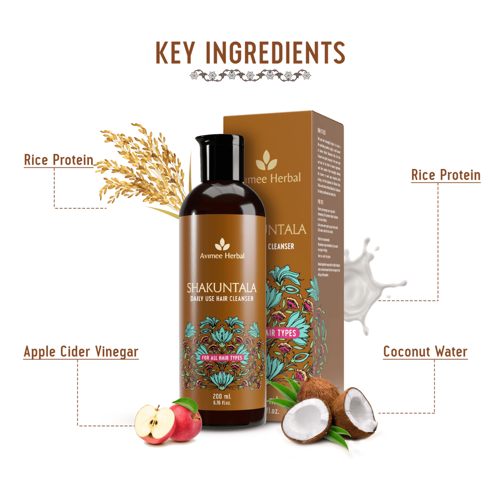 Avimee Herbal Anti Hairfall Kit - Oil, Cleanser and Scalp Spray, Controls Hair Fall and Strengthens Hair Root, With Rosemary, Amla, Methi & Bhringraj | Grocsy