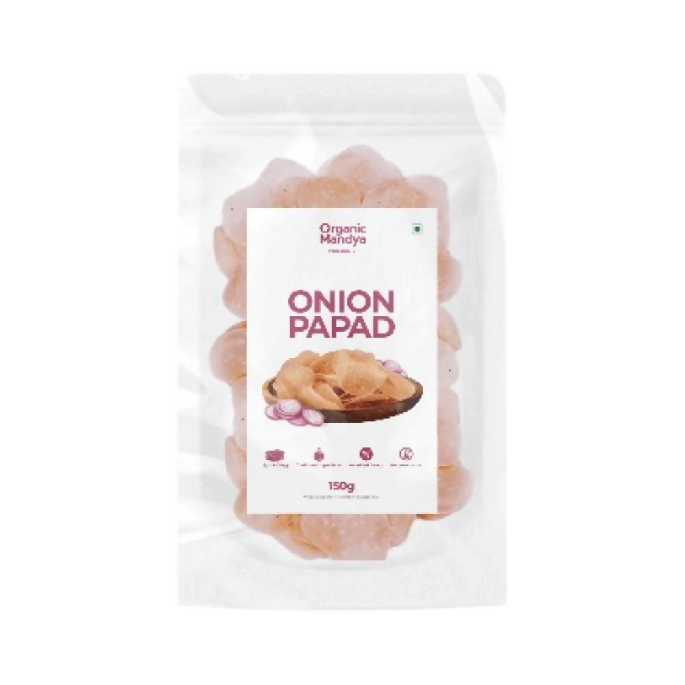 Organic Mandya Onion Papad | Grocsy