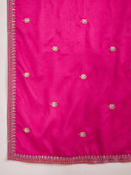 Joban Fashion Embroidery Pink Chinon Silk Kurta Set | Grocsy