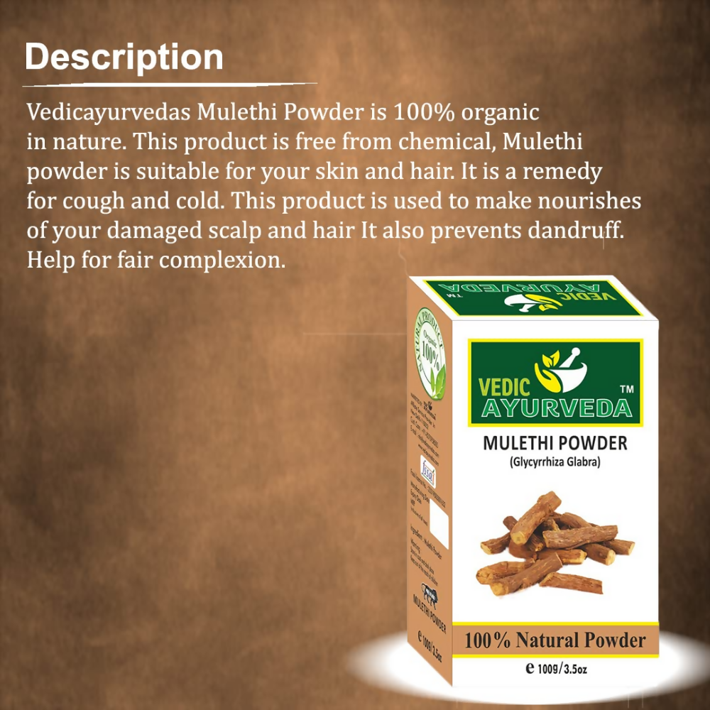 VedicAyurveda Mulethi Powder | Grocsy