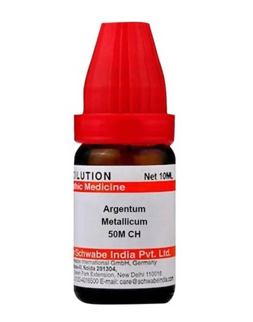 Dr. Willmar Schwabe India Argentum Metallicum Dilution | Grocsy